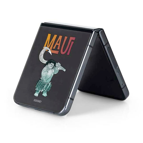 Disney Princess Moana Maui Galaxy Z Flip5 5G Skin